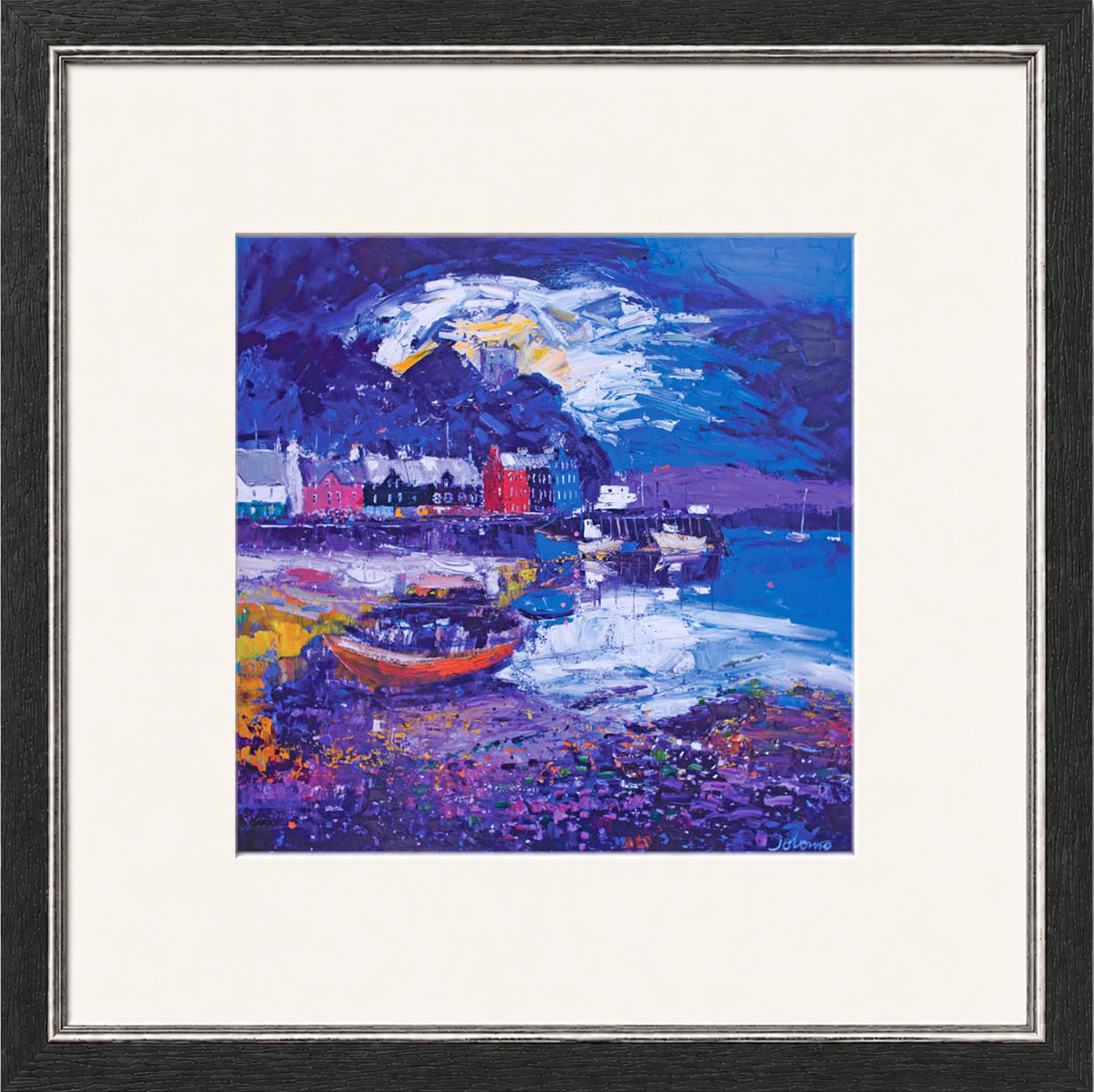 Stormy Evening, Tobermory, Isle of Mull by John Lowrie Morrison (Jolomo)