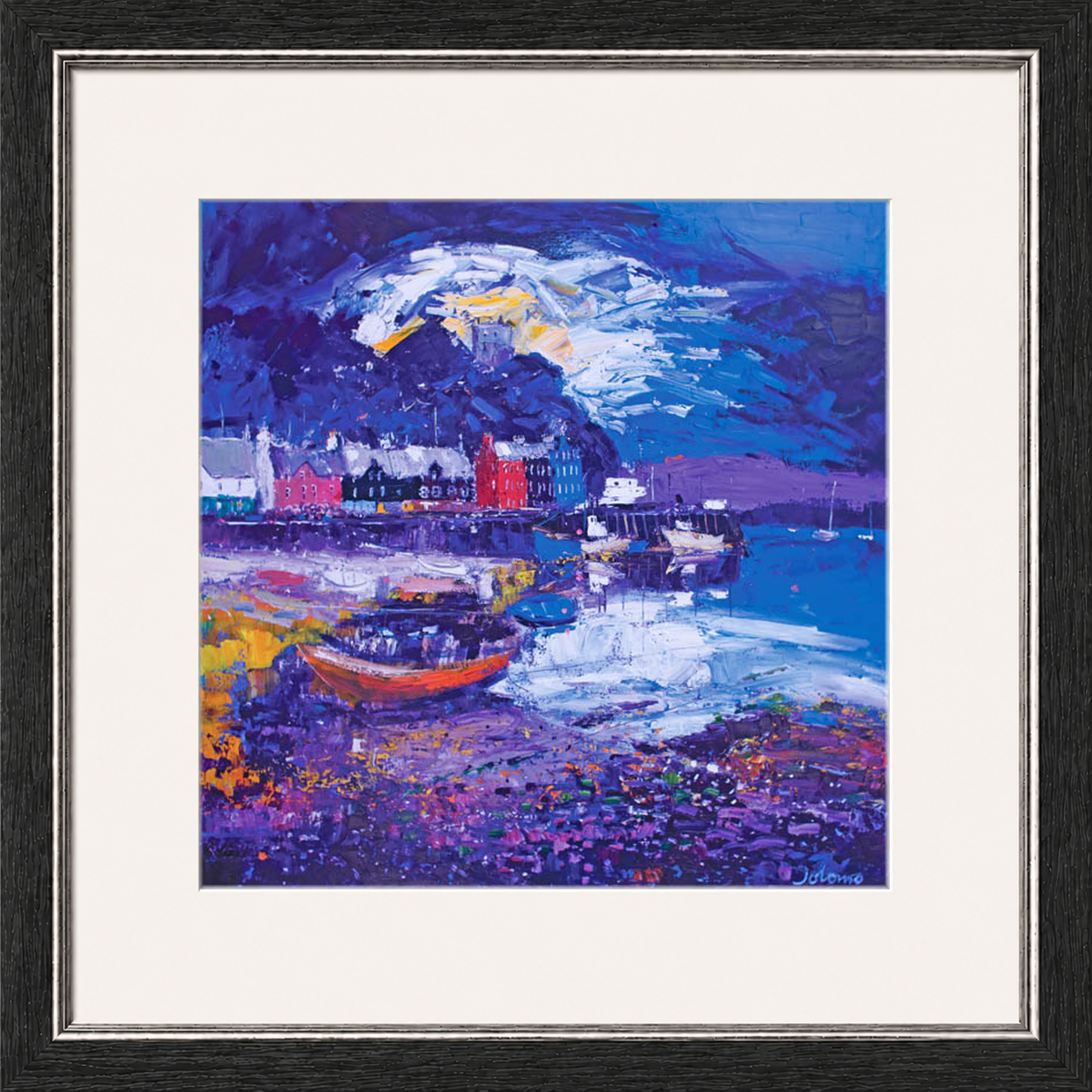 Stormy Evening, Tobermory, Isle of Mull by John Lowrie Morrison (Jolomo)
