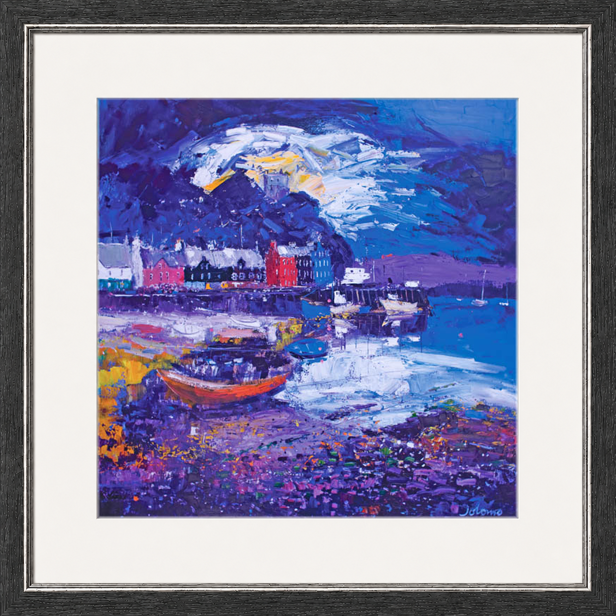 Stormy Evening, Tobermory, Isle of Mull by John Lowrie Morrison (Jolomo)