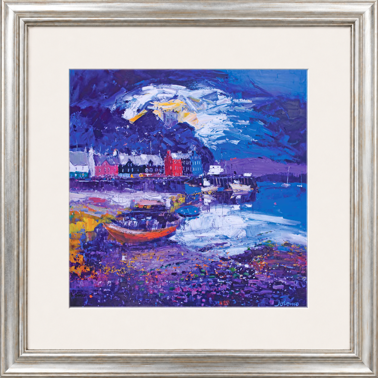 Stormy Evening, Tobermory, Isle of Mull by John Lowrie Morrison (Jolomo)
