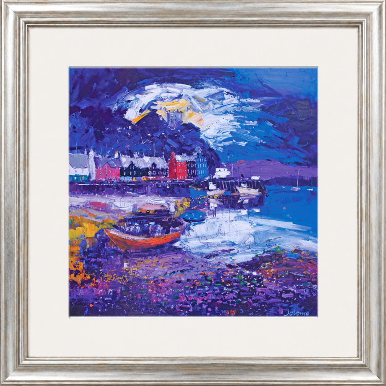 Stormy Evening, Tobermory, Isle of Mull by John Lowrie Morrison (Jolomo)