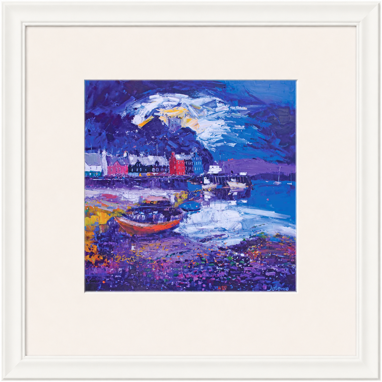Stormy Evening, Tobermory, Isle of Mull by John Lowrie Morrison (Jolomo)