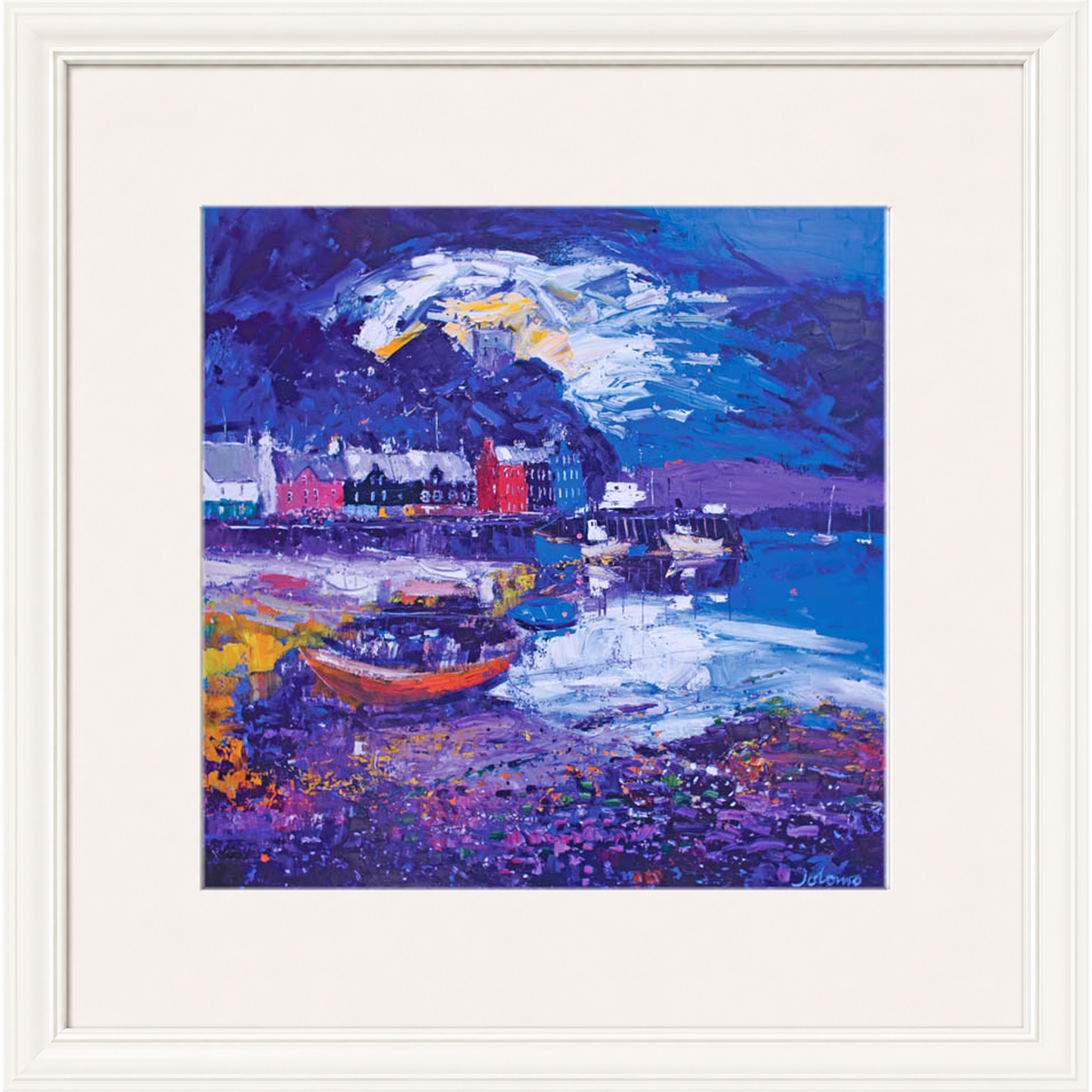 Stormy Evening, Tobermory, Isle of Mull by John Lowrie Morrison (Jolomo)