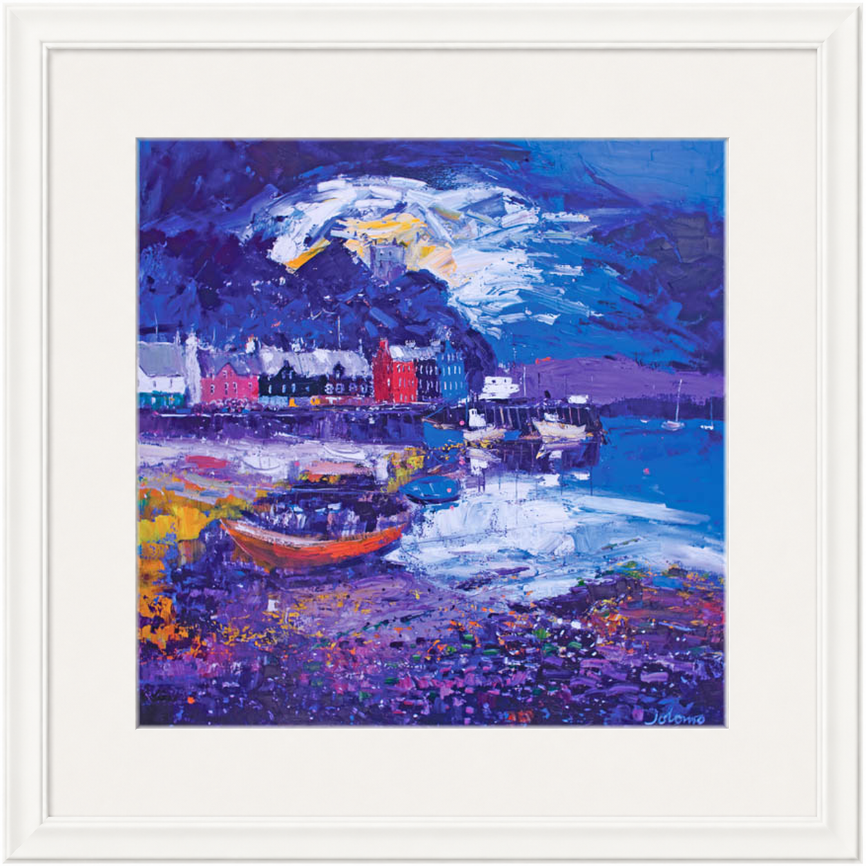 Stormy Evening, Tobermory, Isle of Mull by John Lowrie Morrison (Jolomo)