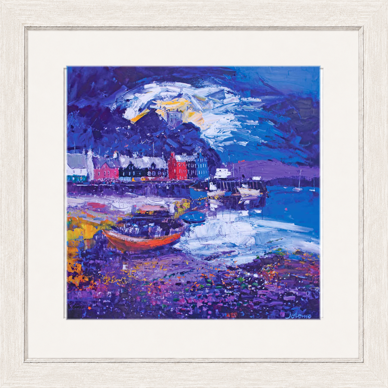 Stormy Evening, Tobermory, Isle of Mull by John Lowrie Morrison (Jolomo)