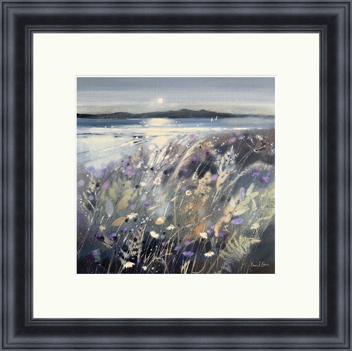 Summer Fields and Arran by Emma S Davis