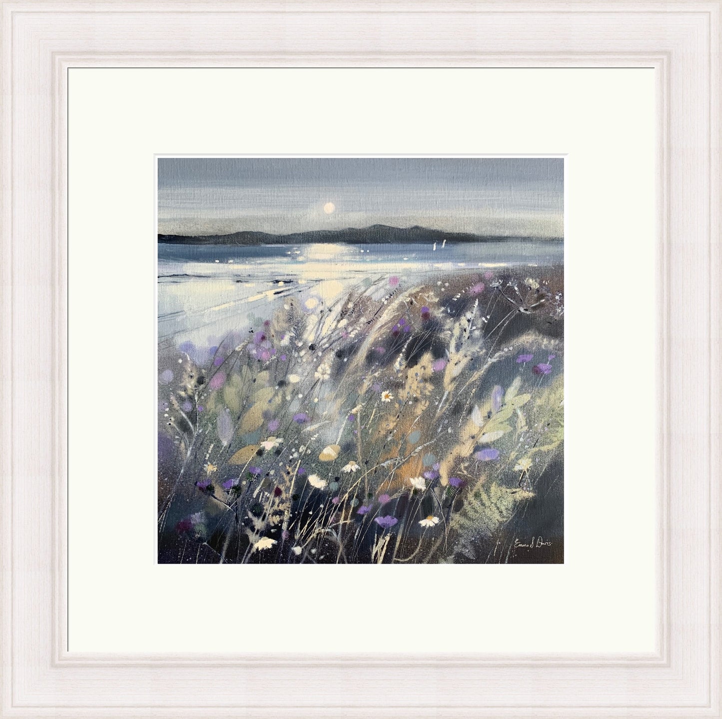 Summer Fields and Arran by Emma S Davis