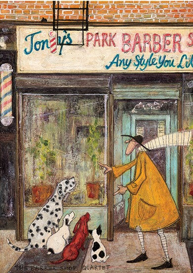 The Barber Shop Quartet by Sam Toft