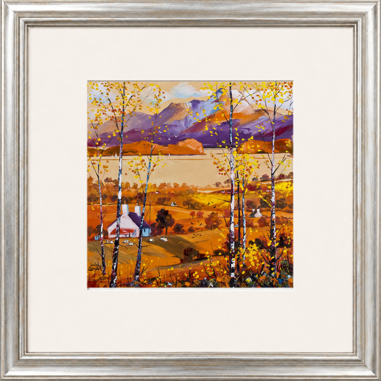 The Banks of Loch Lomond by Daniel Campbell