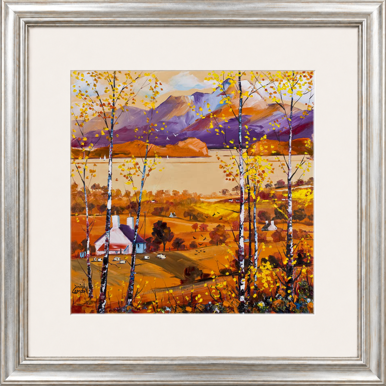 The Banks of Loch Lomond by Daniel Campbell