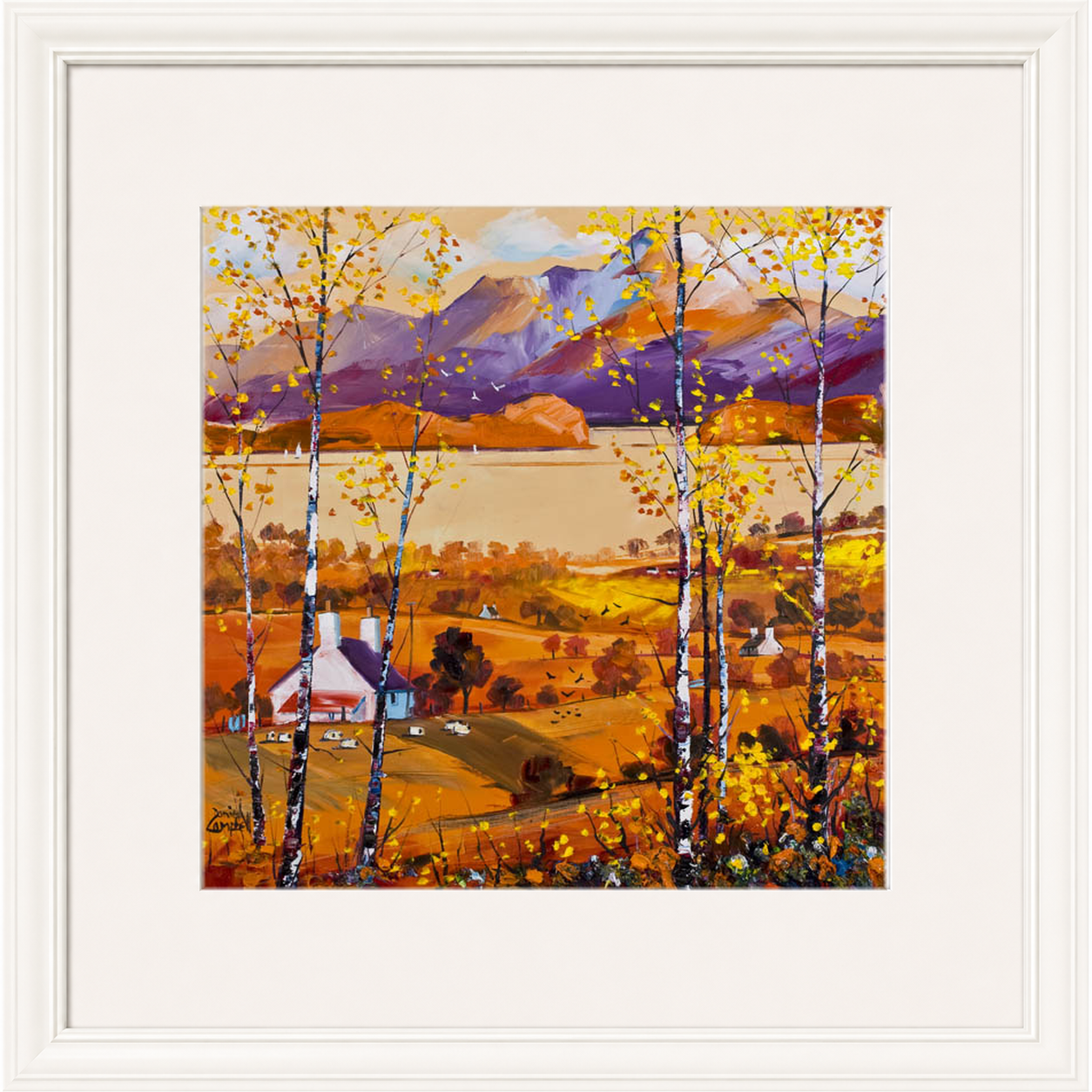 The Banks of Loch Lomond by Daniel Campbell