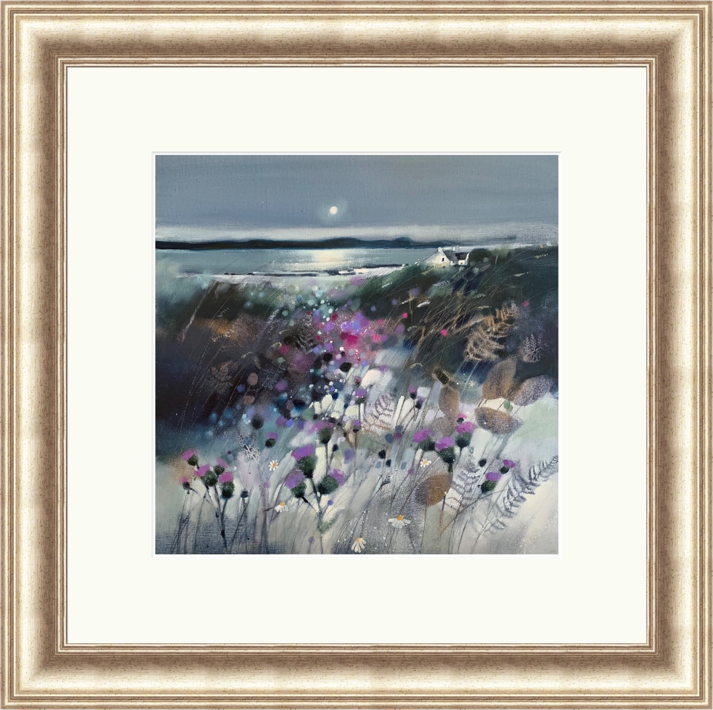 Thistles, Kintyre by Emma S Davis