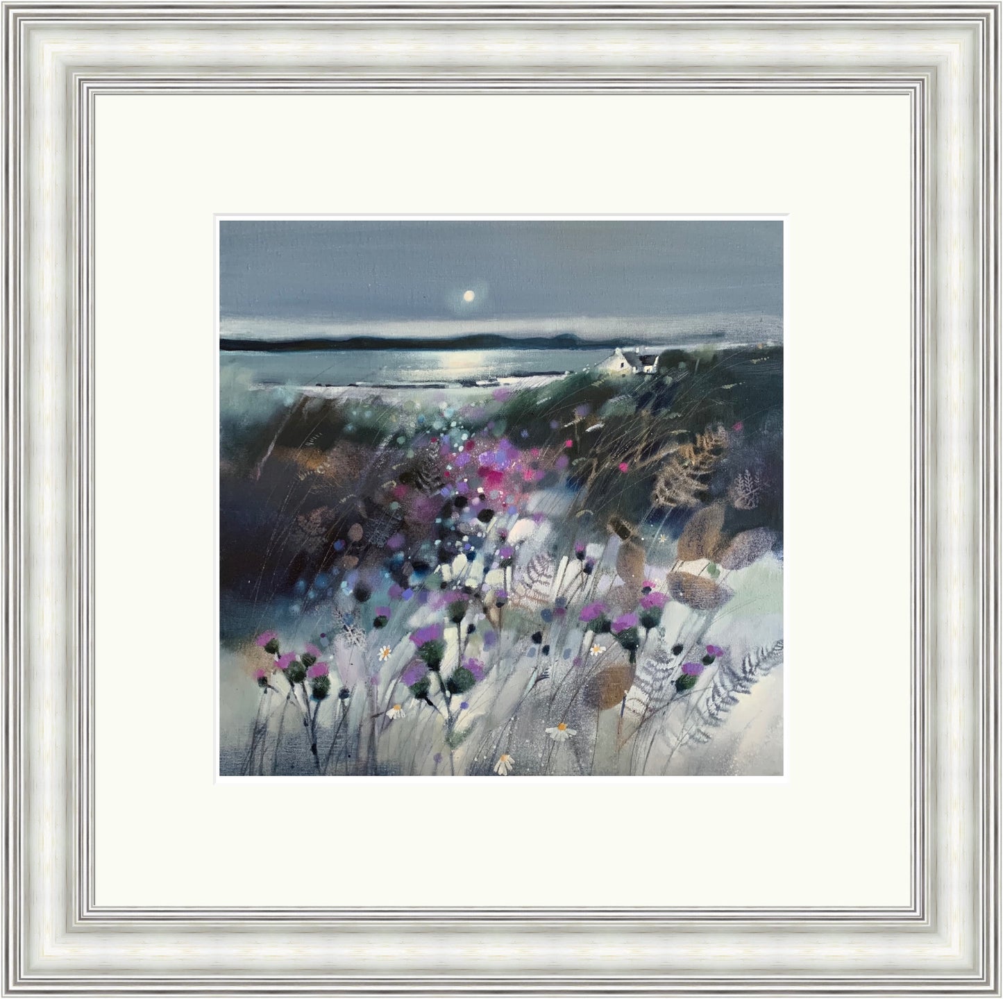 Thistles, Kintyre by Emma S Davis