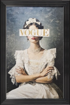 Vogue Velvet Wall Art Print