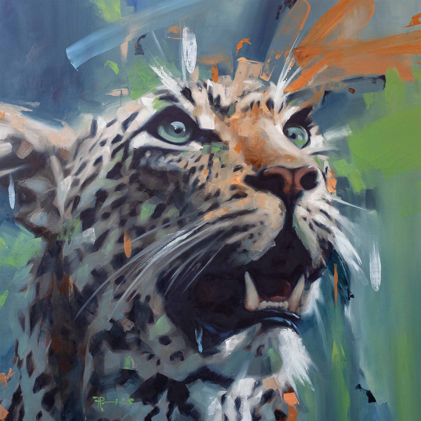 Leopard by Frank Pretorious