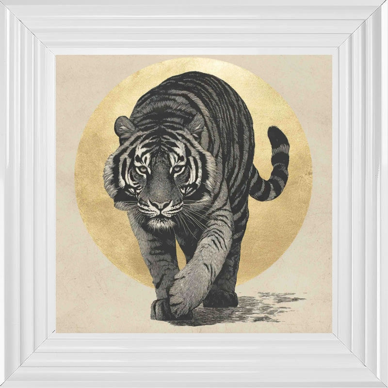 Stalking Gold Tiger