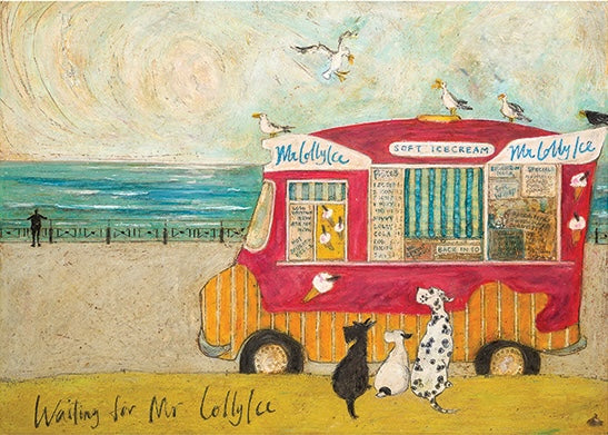 Waiting for Mr Lollyice by Sam Toft