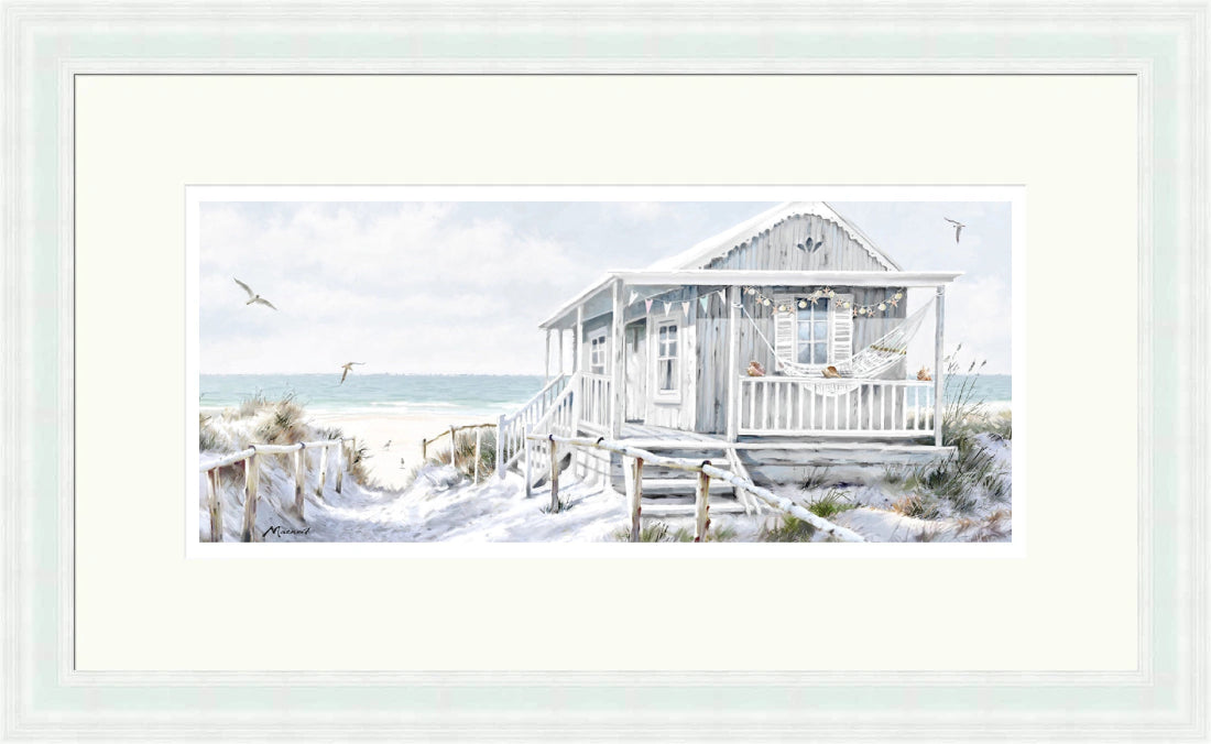 Beach Cabin by Richard Macneil