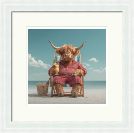 Highland Summer Retreat by the Highland Cow Collective