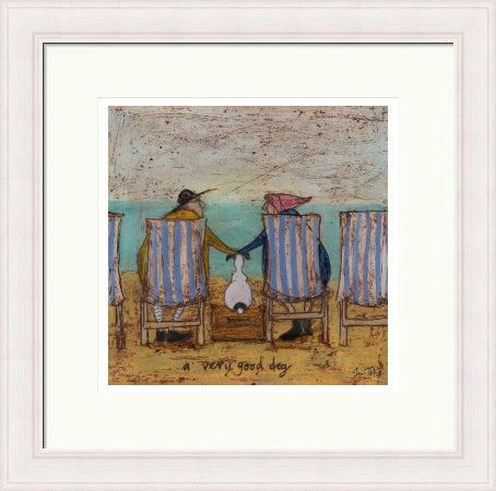 A Very Good Day by Sam Toft framed sam toft wall art print - alternate product image 6