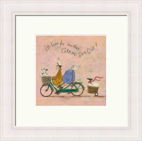 It's Time for Another Grand Day Out by Sam Toft framed sam toft wall art print - alternate product image 6