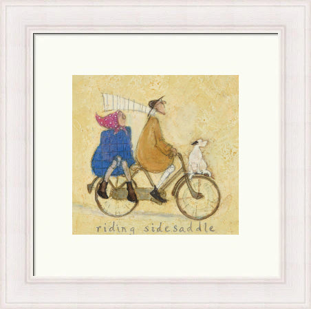 Riding Side Saddle by Sam Toft