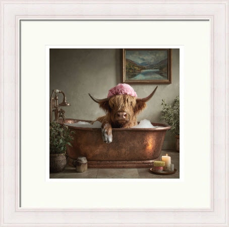 Bathing Beauty by the Highland Cow Collective