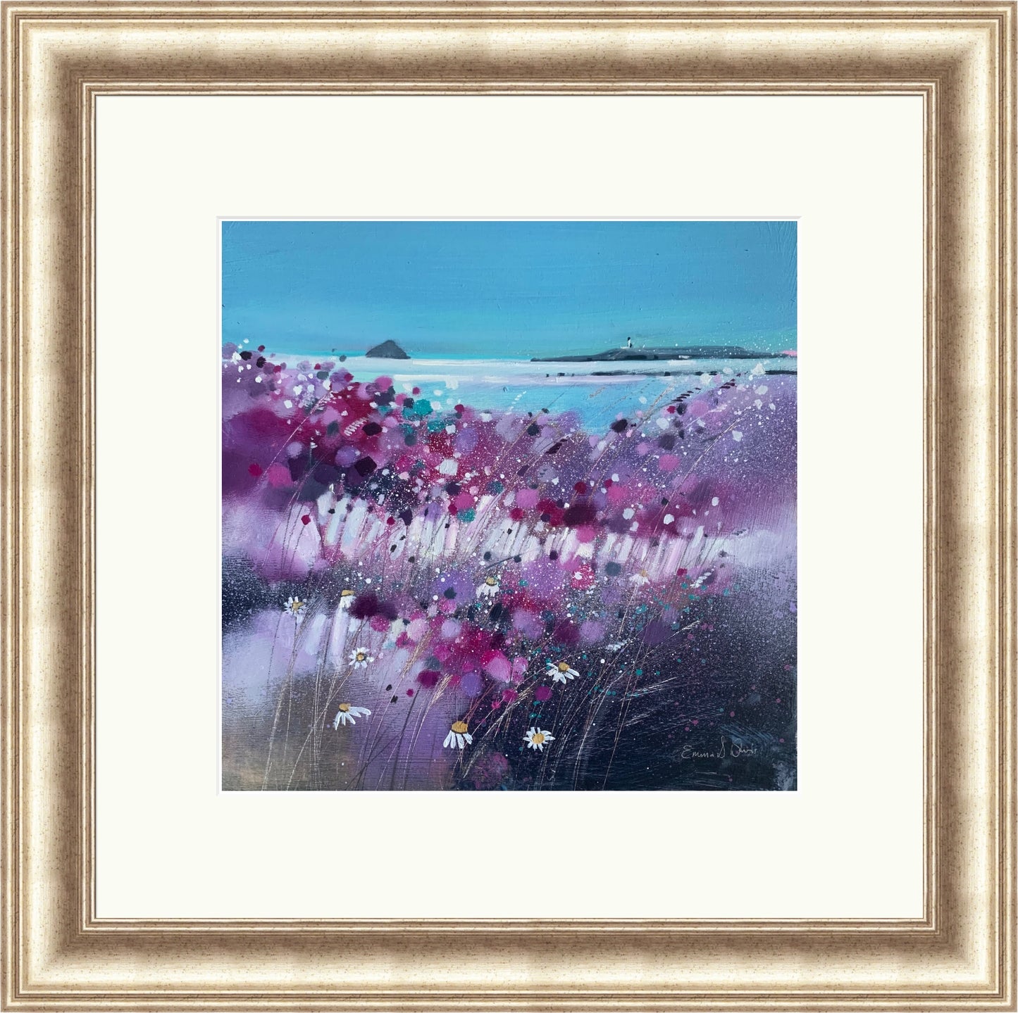 Wildflowers, Kildonan Arran by Emma S Davis