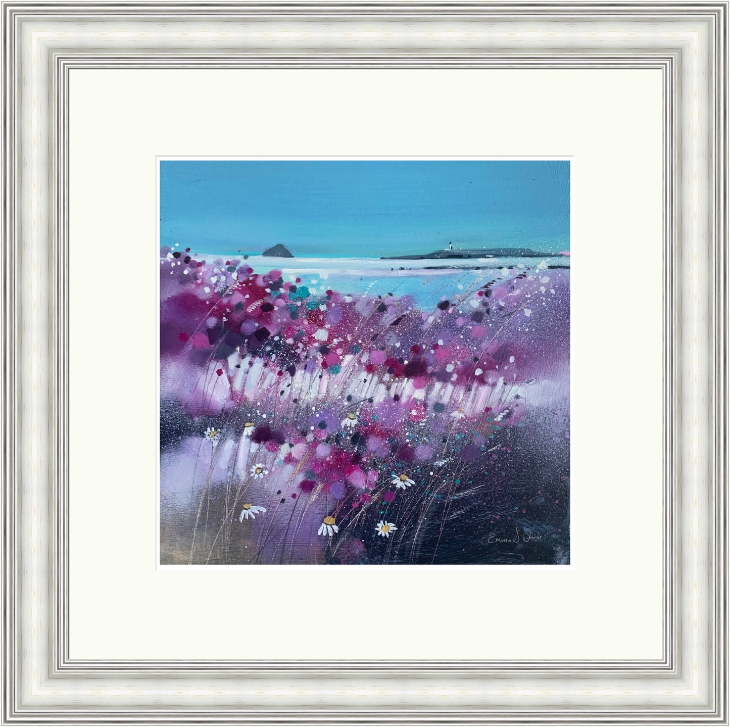 Wildflowers, Kildonan Arran by Emma S Davis