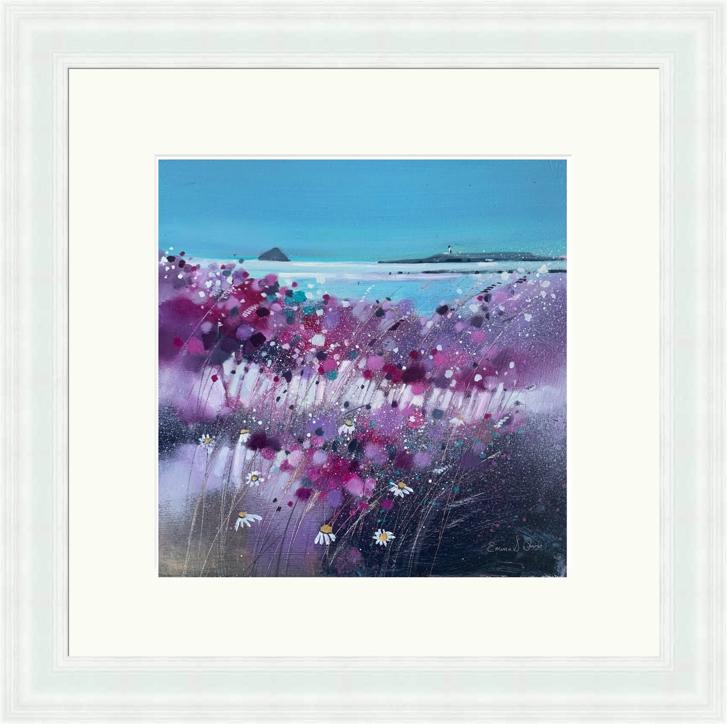 Wildflowers, Kildonan Arran by Emma S Davis
