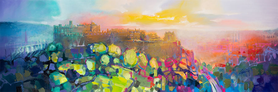 Edinburgh Castle by Scott Naismith
