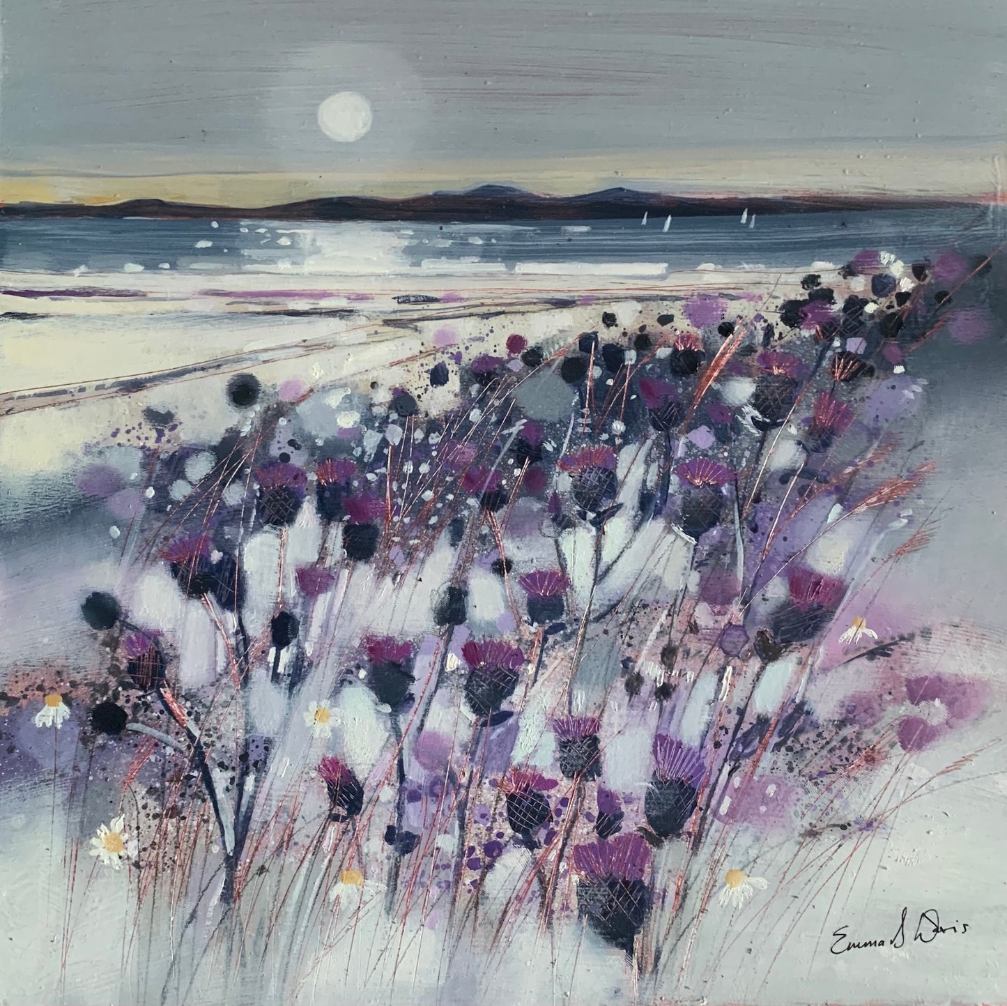 Flower of Scotland, Arran by Emma S Davis
