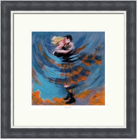 Hot Birl Ceilidh Dancers by Janet McCrorie