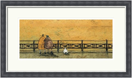 A Romantic Interlude by Sam Toft framed sam toft wall art print