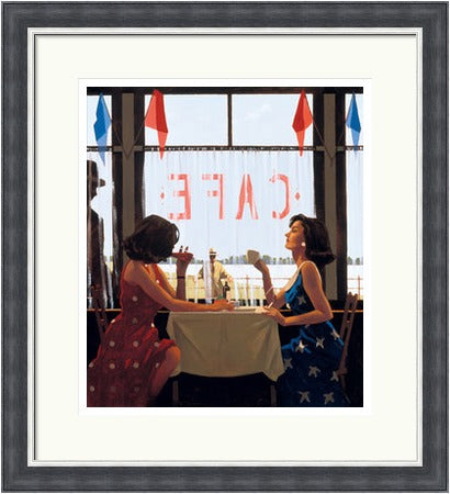 Cafe Days by Jack Vettriano