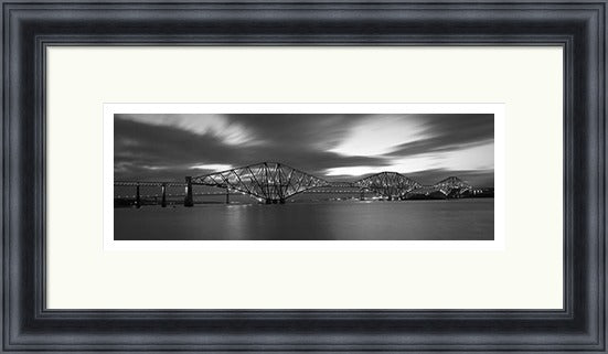 Forth Bridges - Black and White by Ian Marshall