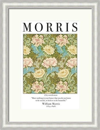 Chrysanthemum by William Morris