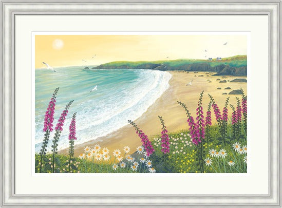 Dawn Over Foxglove Bay by Jo Grundy