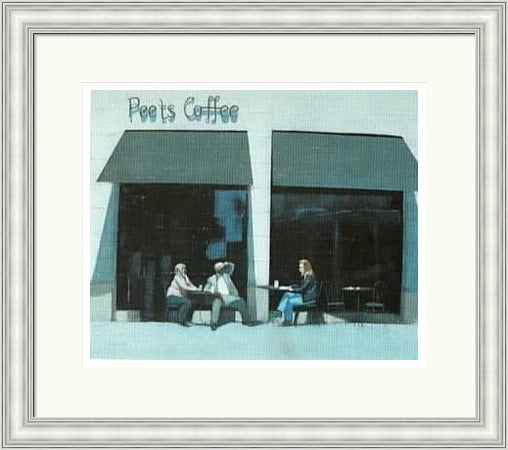 Last One - Coffee Break, Montanna Avenue (Limited Edition) by Peter Nardini