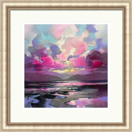 Pink Tide Skye Signed Limited Edition Art Print by Scott Naismith