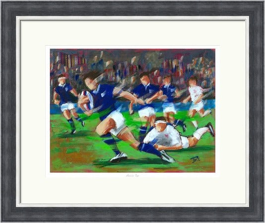 Ankle Tap Rugby by Janet McCrorie