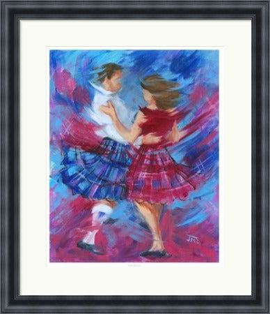 Our Dance Ceilidh Dancers by Janet McCrorie
