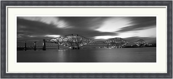 Forth Bridges - Black and White by Ian Marshall