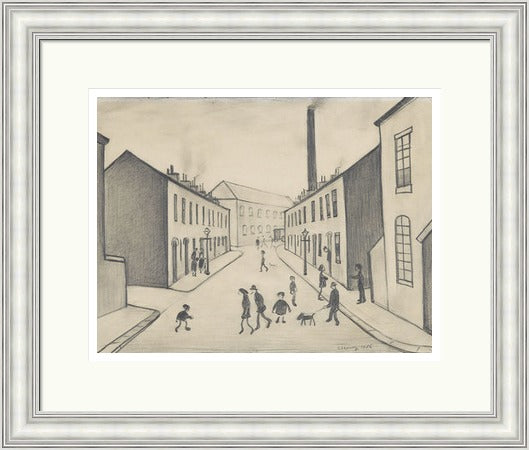 North James Henry Street, Salford, 1956 by L S Lowry