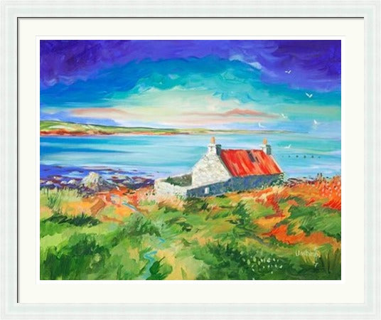 Red Tin Roof, Islay by Ann Vastano