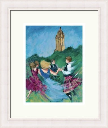 Highland Dance at Stirling's Heart by Janet McCrorie