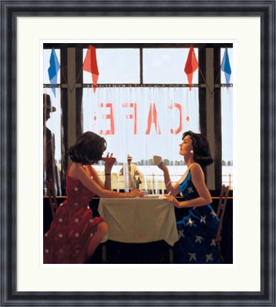 Cafe Days by Jack Vettriano