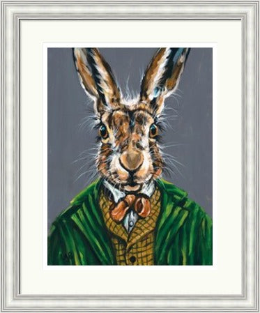 Hartley Hare Print by Louise Brown