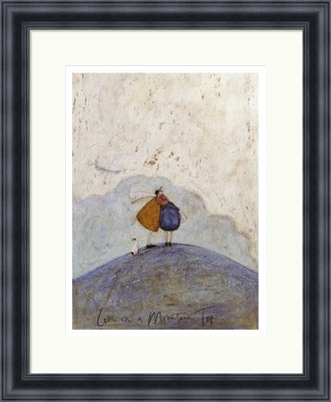 Love on a Mountain Top by Sam Toft framed sam toft wall art print - alternate product image 4