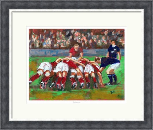 Heeeaavee Rugby by Janet McCrorie